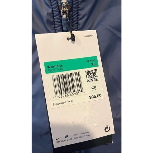 Nike One Therma Fit Fleece Full Zip Jacket - Picture 5 of 6